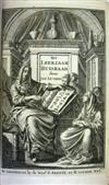 LUIKEN, JAN.  De Zedelyke en Stichtelyke Gezangen.  1709 + Het Leerzaam Huisraad.  1731